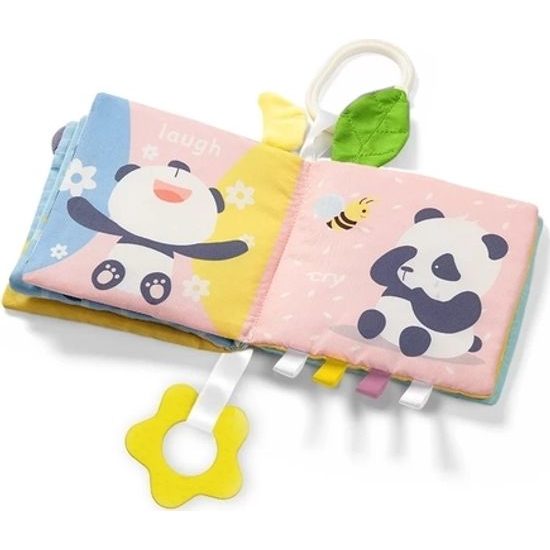 BabyOno Měkká senzorická knížka - My Life