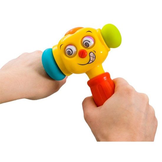 Huile Toys Interaktivní dětské kladívko se světly a zvuky Kids Hammer