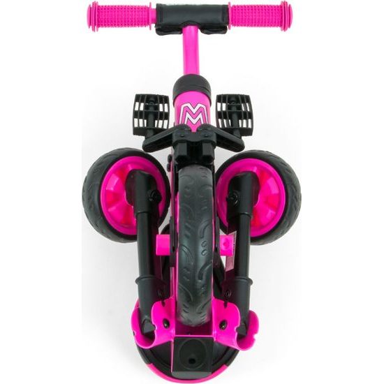 Dětská tříkolka 2v1 Milly Mally Grande pink