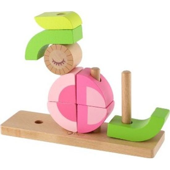 Dřevěná skládanka Sova 19ks