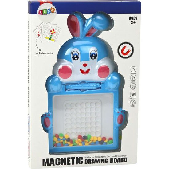Magnetická tabule ve tvaru modrého zajíce