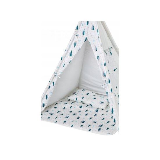 Ecotoys detský indiánsky stan teepee nebeský les