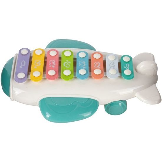 Cimbálky pro nejmenší Airplain Piano zelené