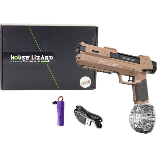 Automatická vodní pistole hnědá