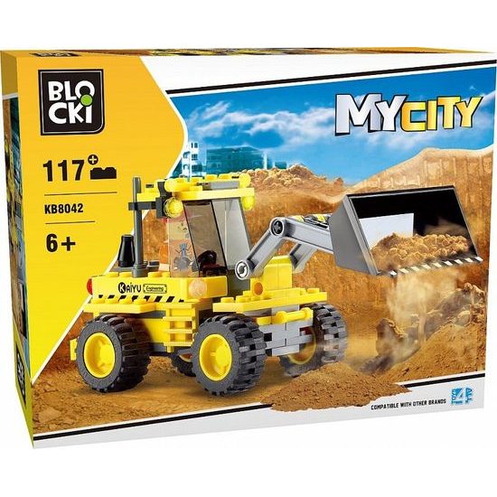 Blocki MyCity stavebnice bagr 117 dílků