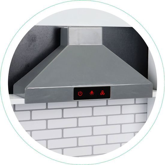 Ecotoys dětská dřevěná kuchyňka se zvuky a LED efekty House Kitchen