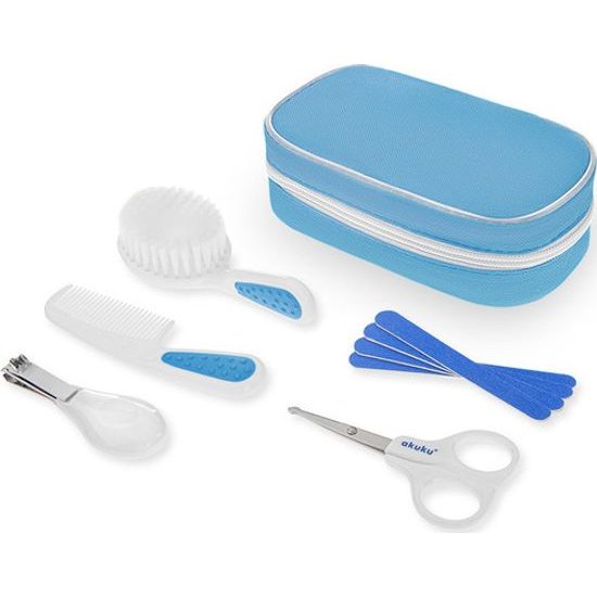 AKUKU Dětská sada na manikúru tyrkysová