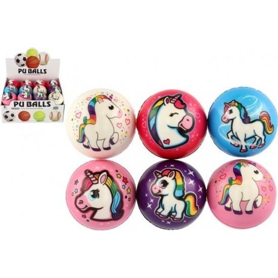 Míček jednorožec - mix barev