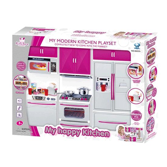 Doris dětská kuchyňka se zvuky a světly Happy Kitchen