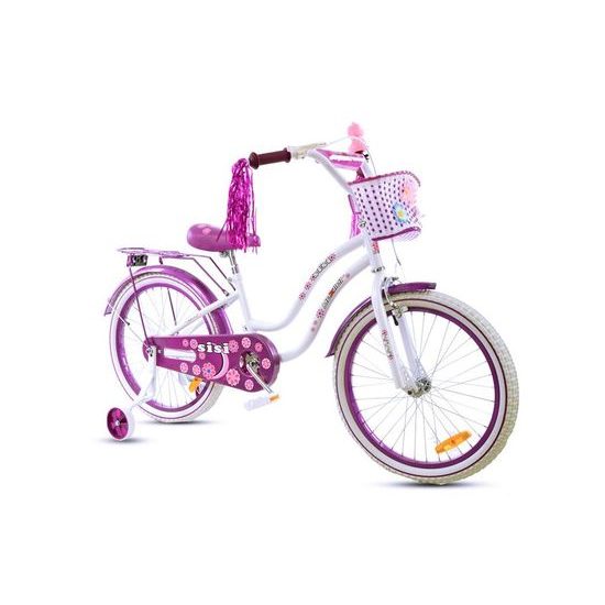 Mexller dětské kolo SISI 20" bílofialová