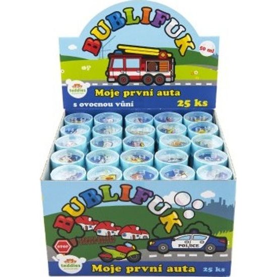 Bublifuk Moje první auta 50ml