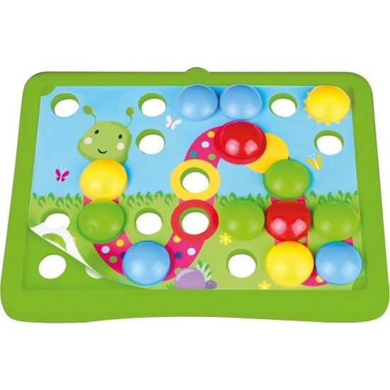 Mozaika klobouček příroda - hladký 36ks + předlohy