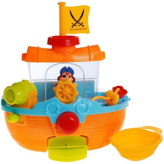 Majlo Toys pirátská lodička do vany pro nejmenší Water Pirate