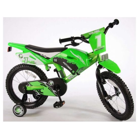 Dětské kolo Volare Motobike Green 16"