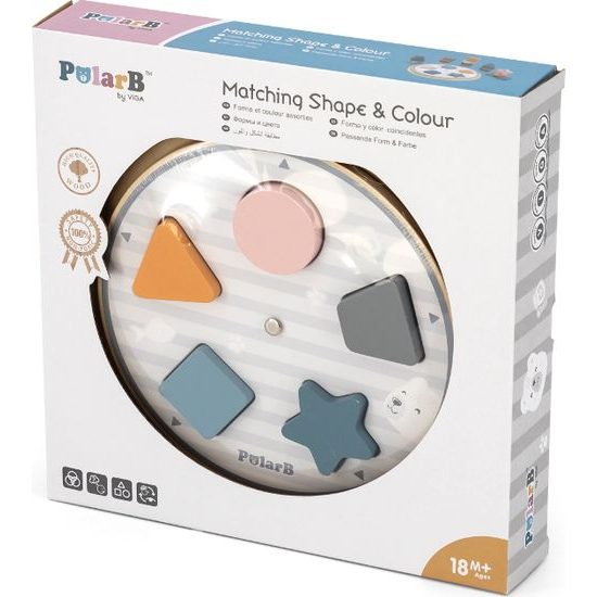 Viga PolarB Třídič tvarů a barev