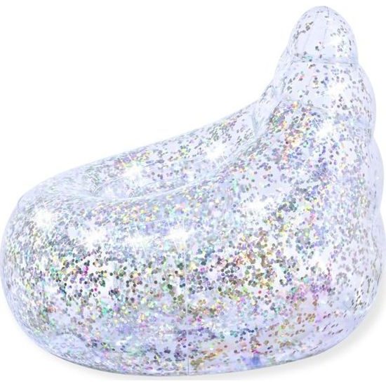 Nafukovací třpytivé křeslo 72 x 72 x 64 cm Bestway 75105