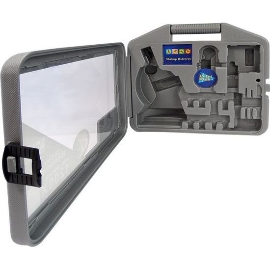 Dětský mikroskop v kufru  28 prvků 300x 600x 1200x