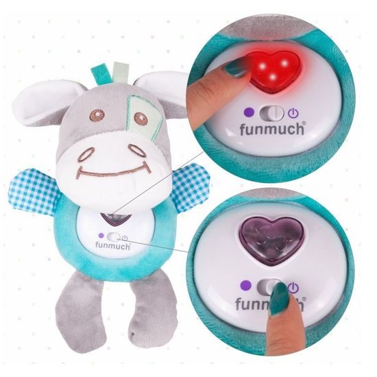 Interaktivní plyšový oslík Baby Calm