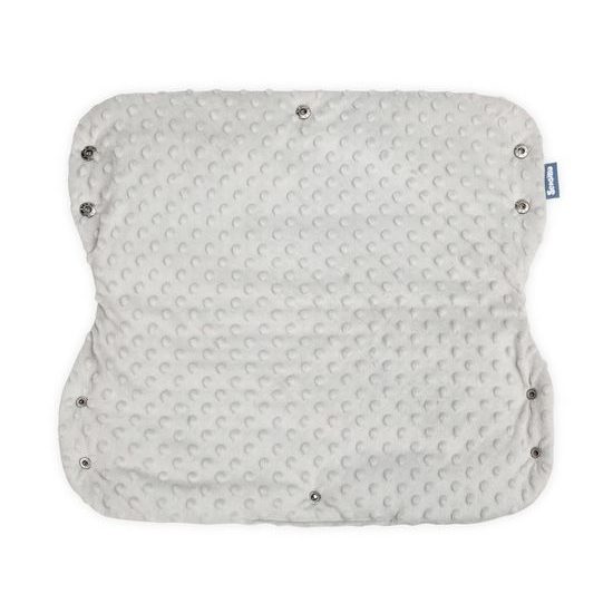 Sensillo Rukávník na kočárek Minky šedý