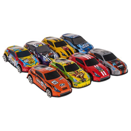 Parkovací XXL garáž s výtahem + 8 autíček Mega Parking