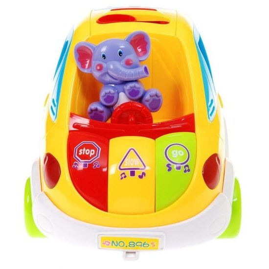 Huile Toys multifunkční autíčko se světlem a zvukem Smart Bus