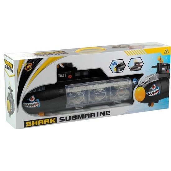 Ponorka s vojenskými autíčky a helikoptérou Army Submarine