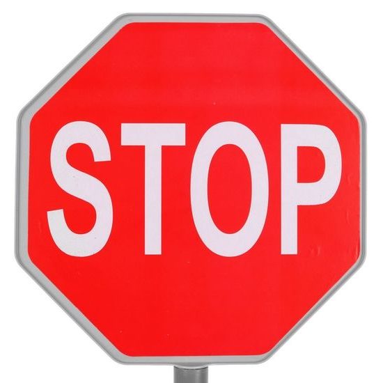 Majlo Toys dopravní značky 80 cm 5 kusů