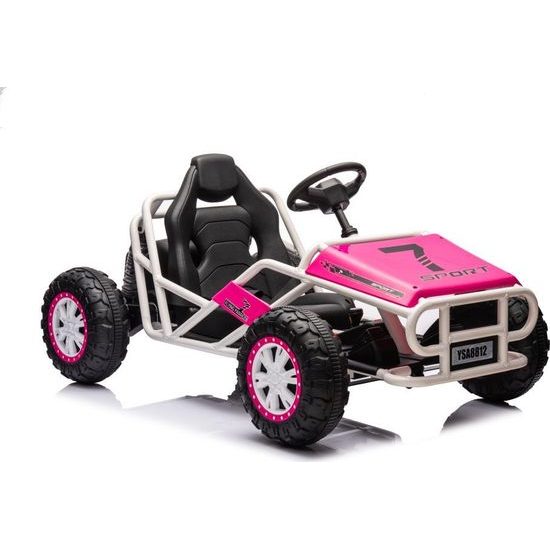 Elektrické autíčko Buggy A8812 24V růžové