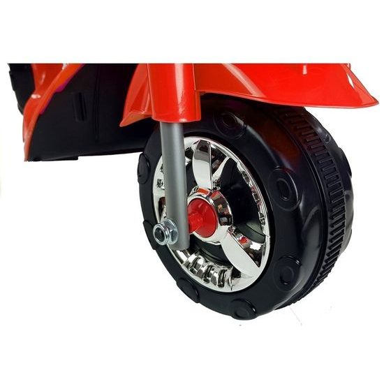 Dětská elektrická tříkolka Super Red