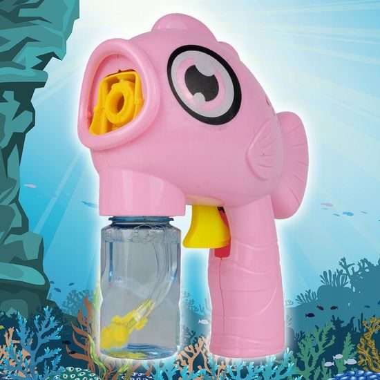 Dětský bublifuk Bubble Fish růžový