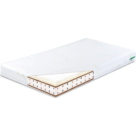 Matrace do postýlky Sensillo Memory termo-molitan-kokos