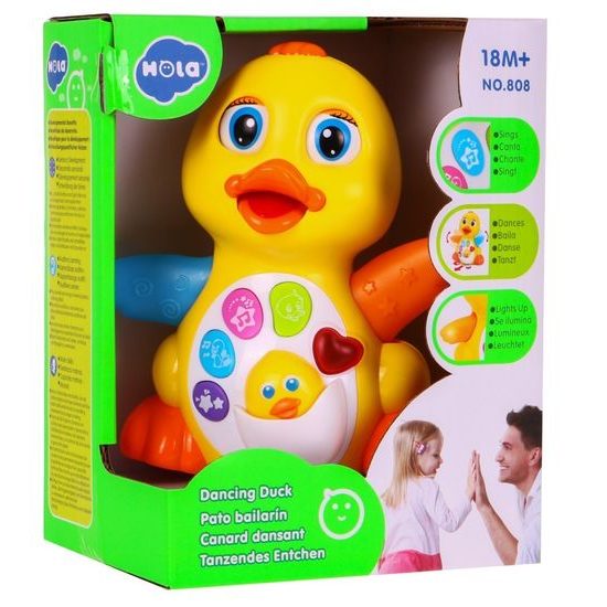Huile Toys interaktivní kačenka pro nejmenší Dancing Duck