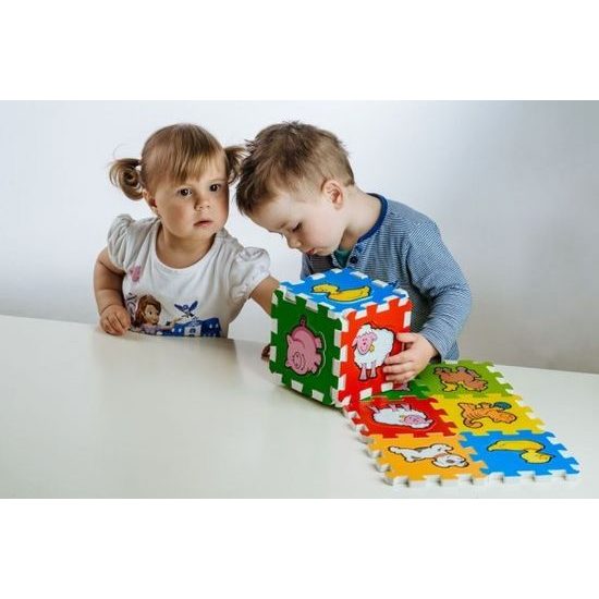 Pěnové puzzle - Moje první zvířátka - 6ks