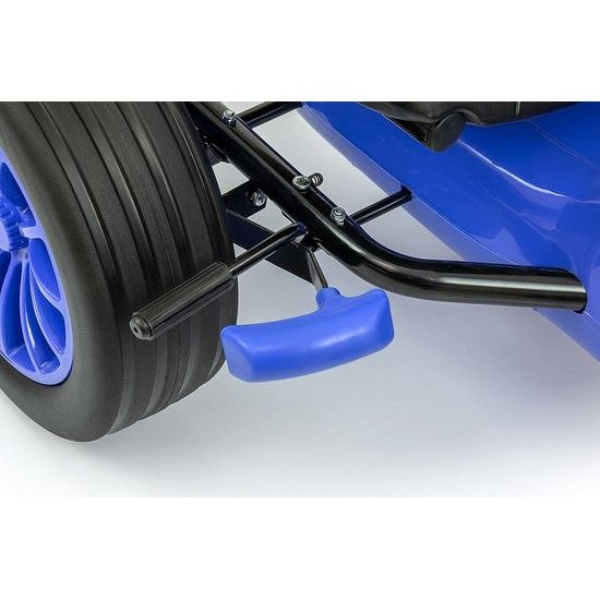 Dětská šlapací motokára Go-kart Milly Mally Rocket modrá