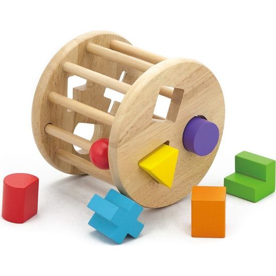 Dřevěná vkládačka tvary Viga Kolo