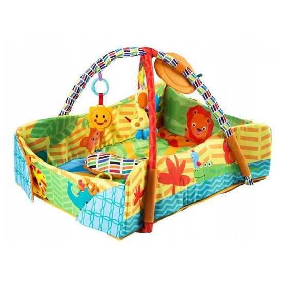 Ecotoys hrací deka 3v1 Veselý cirkus