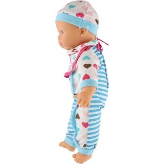 Panenka miminko - měkké tělo s dudlíkem s kolébkou