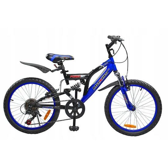 Mexller odpružené dětské kolo FOXER 20" modrá