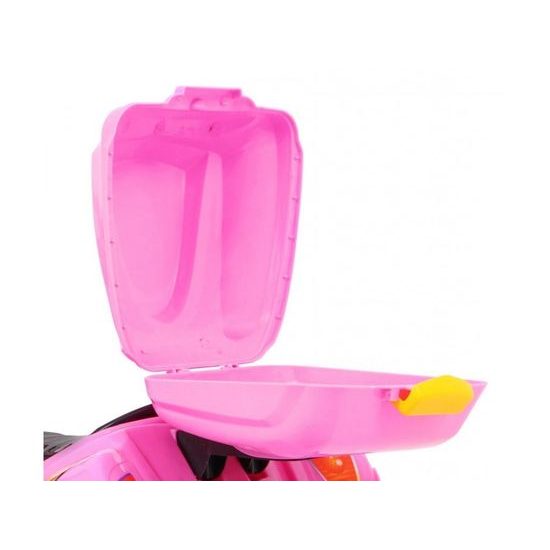 Dětská elektrická tříkolka Racing Pink