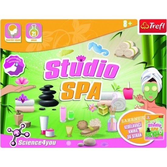 Lázně Studio SPA vědecká hra 21 pokusů Science 4 you