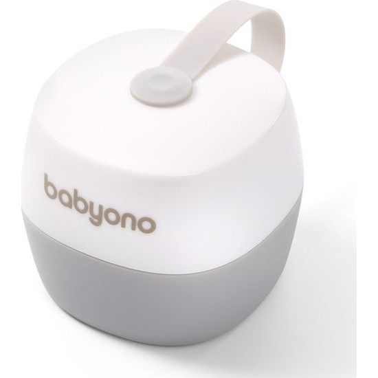 BabyOno Pouzdro na dudlík Natural Nursing - šedé