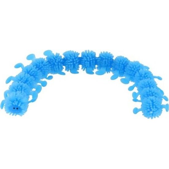 Antistresová mačkací Housenka - mix 4 barvy