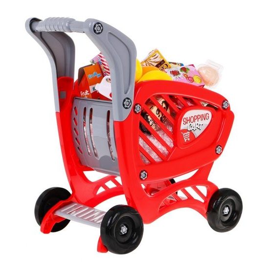 Dětský nákupní košík s příslušenstvím MyHome