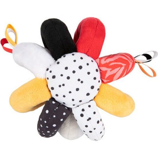 CANPOL babies Senzorický míček LENOCHOD s chrastítkem a pískátkem BabiesBoo