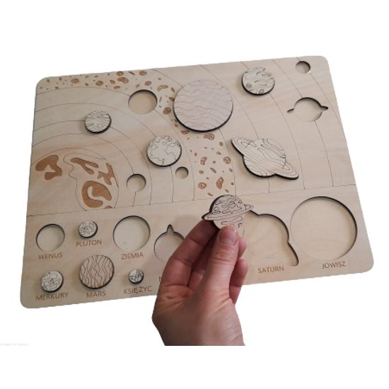 Puzzle sluneční soustavy