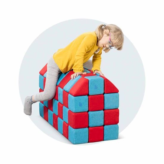 Magnetická stavebnice JollyHeap Creative 100 ks