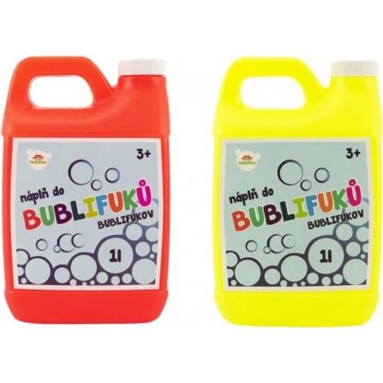 Náplň do bublifuku 1 litr - mix 2 barvy