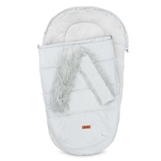 Sensillo Zimní fusak do kočárku Indiana popelavý