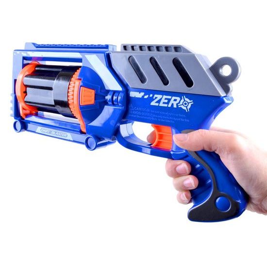 Dětská pistole Blaster Zero s 10 pěnovými náboji