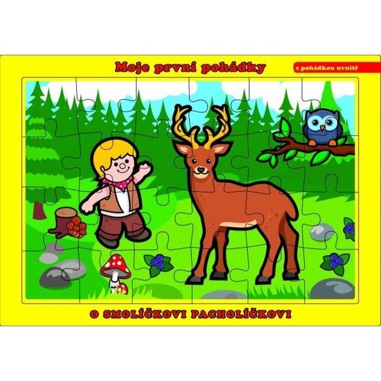 Puzzle deskové O Smolíčkovi Pacholíčkovi 24 dílků Moje první pohádky